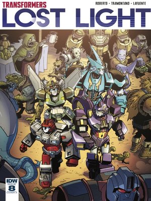 cover image of Transformers: Lost Light (2016), Issue 8